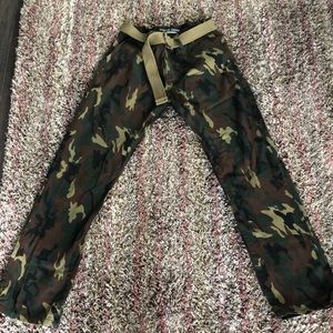 Halifax Denim Camo-Print Pants